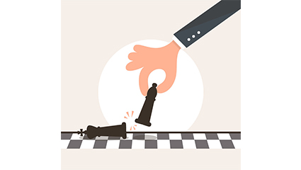 Chess arms vector material