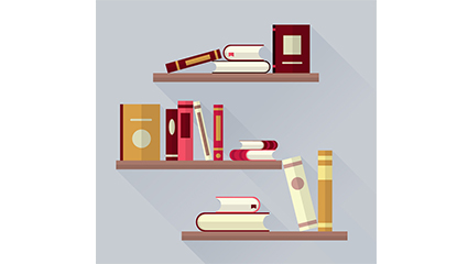 Three layer shelf vector material