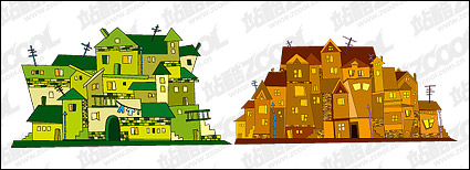 Vector illustration house material -2