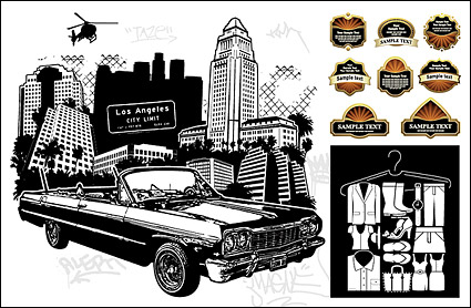 design elements trend vector material