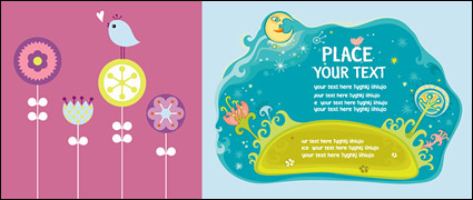 cute vector illustration material trends