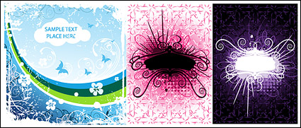 fashion pattern vector material