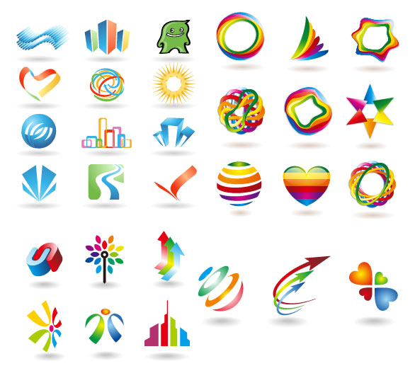 Some logo vector graphic material