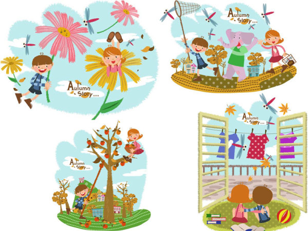 Autumn Tale vector 9