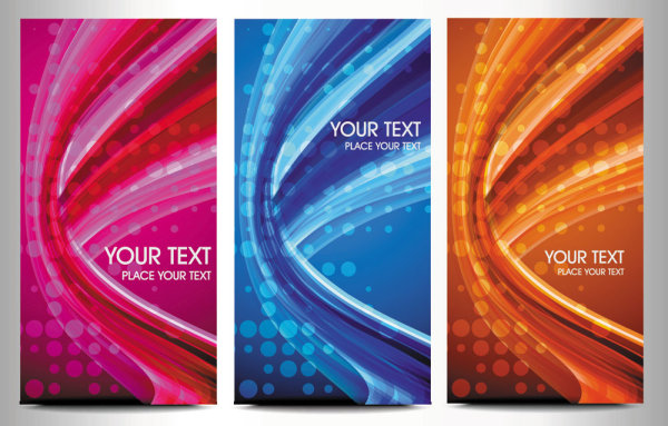 Beautiful elements of the trend 03-- vector material