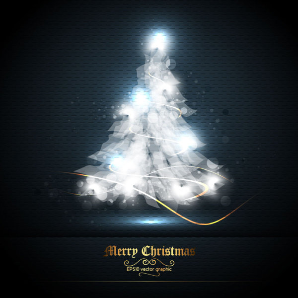 Beautifully Halo Christmas 01 - vector material