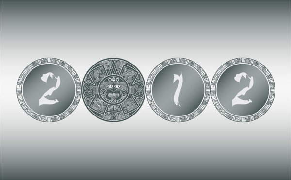 Mayan patterns 01 - vector material