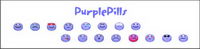 Forum PurplePills round cake-type expression gif