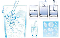 Dynamic water vector material