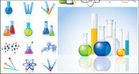 Chemical Products & Icons Vector