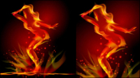 Flame effects 05 - vector material