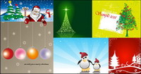 Snow, road signs, bulletin boards, Star, penguins vector