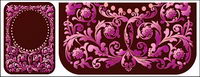 Continental purple pattern