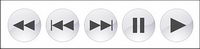Radio play button icons transparent png