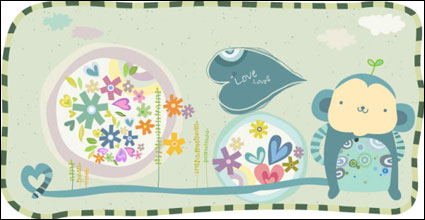 Fashion design cartoon animals