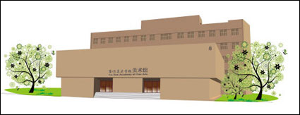 Lumei Art Museum Vector