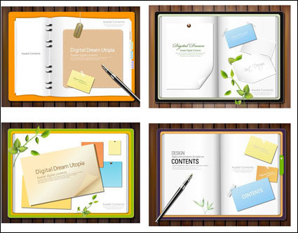 Paper notes vector
