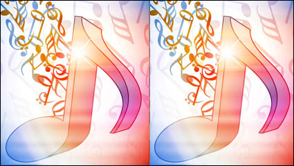 Dynamic music notation 01 - vector