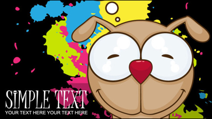 The trend of animal illustrator 01 - vector material