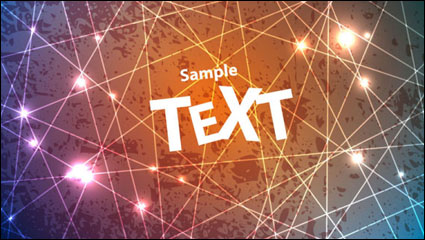 Technology flu brilliant background 01 - vector material