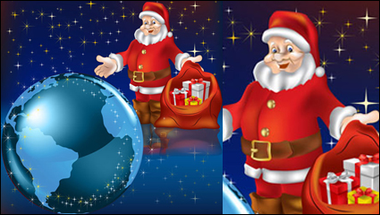 Christmas background 03 - vector