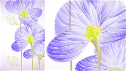 Exquisite flowers 01 - Vector 