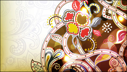 Retro pattern 02 - vector material