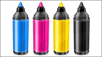 CMYK color 08 - vector material