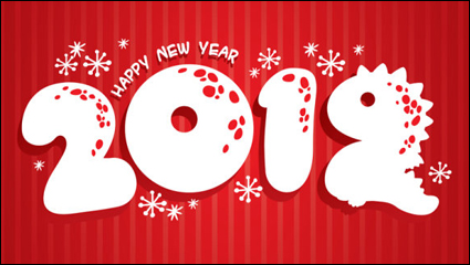 POP Christmas fonts 03 - vector material