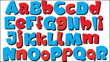 Font Design Series 56 - vector material