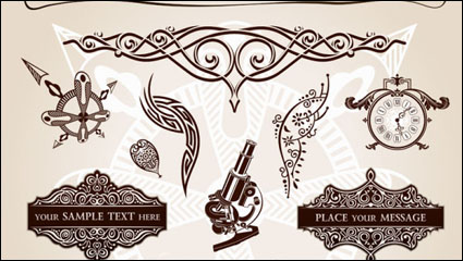 European pattern 01 - vector material