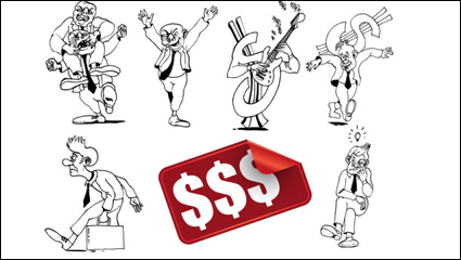 Cartoon 01 - vector material