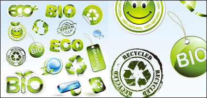 Environmental icon vector material