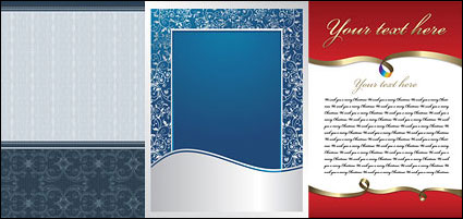 Lace border pattern layout design