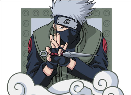 Naruto characters Vector material -4