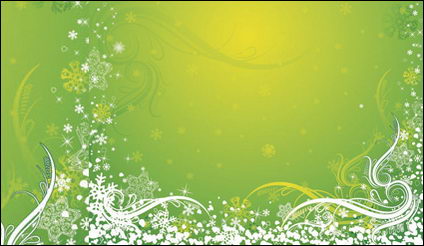 Christmas snowflake pattern