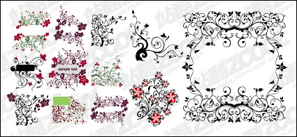 Plant flowers vector