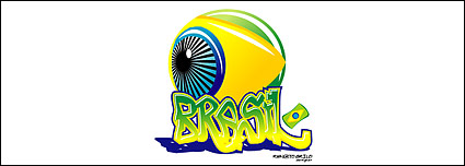 Crystal eyeball with graffiti text