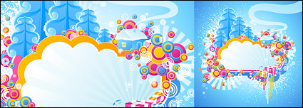 The trend of design style combination of elements