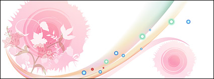 Patterns and the ink lines and dynamic vector material